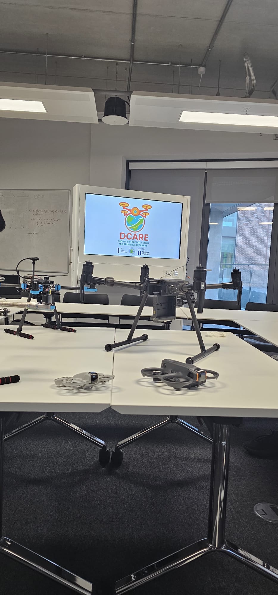 Drone workshop with DCARE presentation