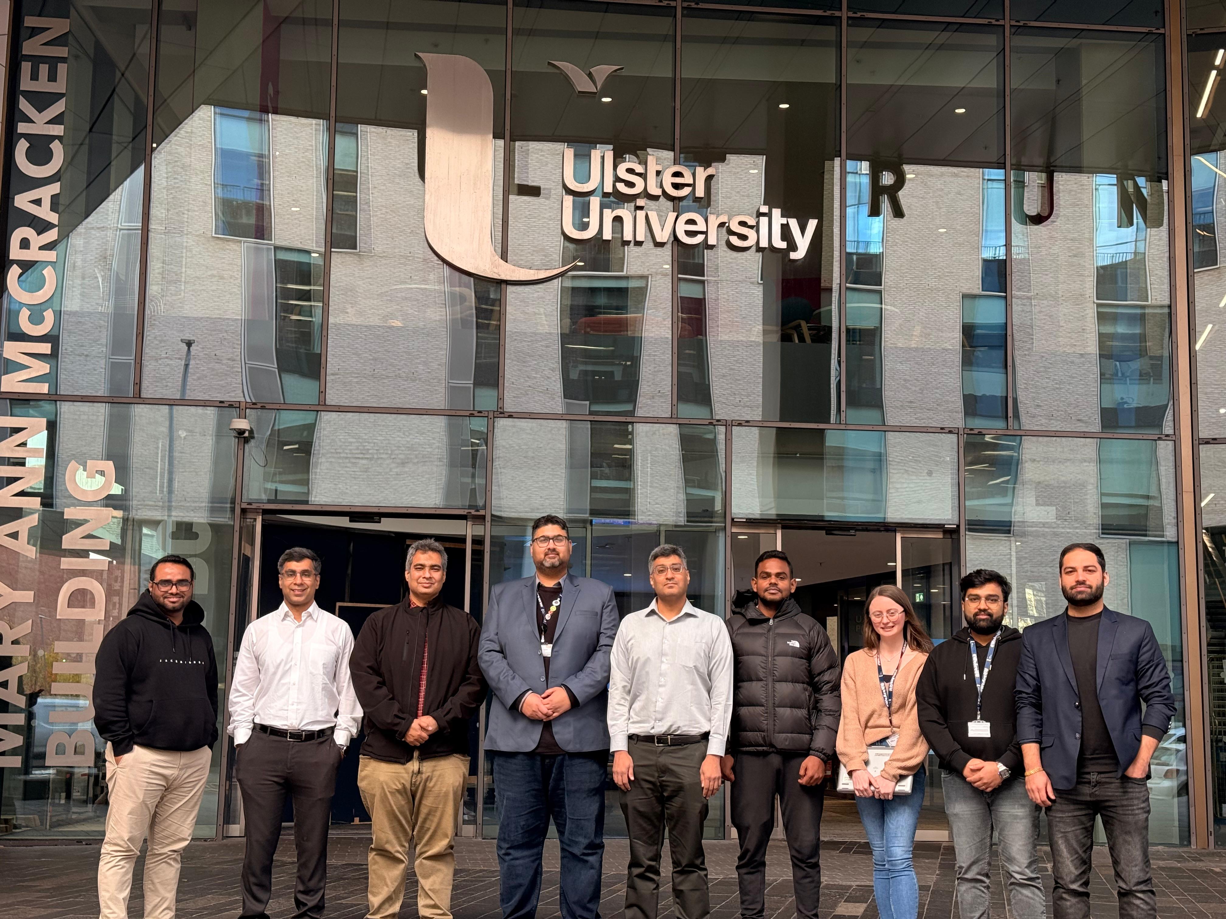 DroneSentinel team at Ulster University